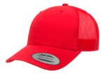Gorra Flexfit 6606 Retro trucker Rojo
