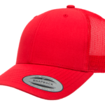 Gorra Flexfit 6606 Retro trucker Rojo