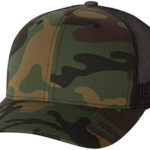 Gorra Camuflado Retro Trucker Verde 6606 CA