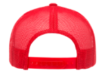 Gorra Flexfit 6606 Retro trucker Rojo - Imagen 4