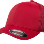 Gorra Flexfit 6533 Ultrafibre de malla Roja