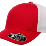 Gorra Flexfit 110MT Mesh Rojo/Blanco Malla