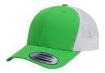 Gorra Flexfit 6606t Retro trucker Verde/Blanco