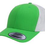 Gorra Flexfit 6606t Retro trucker Verde/Blanco