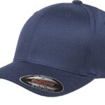 Gorra Flexfit Clásica Cerrada Azul Oscuro